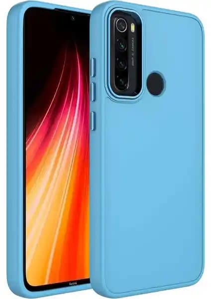 Xiaomi Redmi Note 8 için Şık ve Koruyucu Vip Case Metal Detaylı Silikon Kılıf