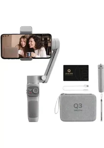 Zhiyun Smooth Q3 Combo Akıllı Telefon Gimbal ile Profesyonel Video Çekimleri