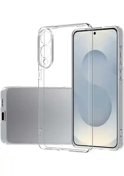 Zore Galaxy S25 Edge Kılıf Nvg Süper Silikon Kapak Şeffaf ve Dayanıklı Koruma Çözümü