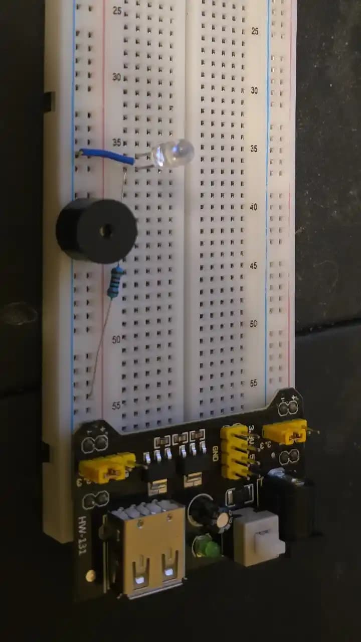 Elektronik Başlangıç Kitleri, Buzzer ve LED Kullanımı ile Devre Tasarımı ve Programlama