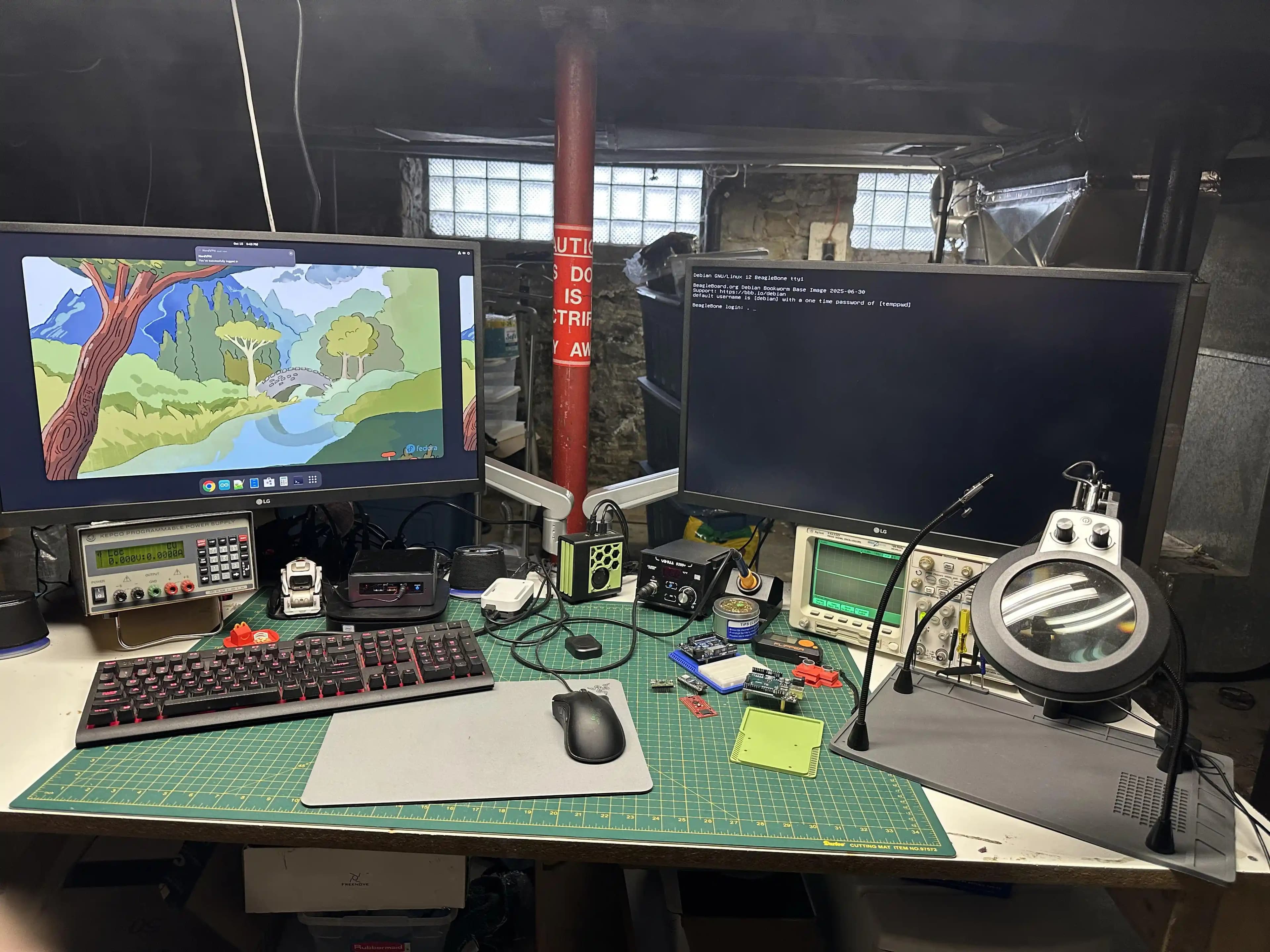 Elektronik Laboratuvarında Temel Ekipmanlar, İşletim Sistemleri ve Kullanıcı Deneyimleri