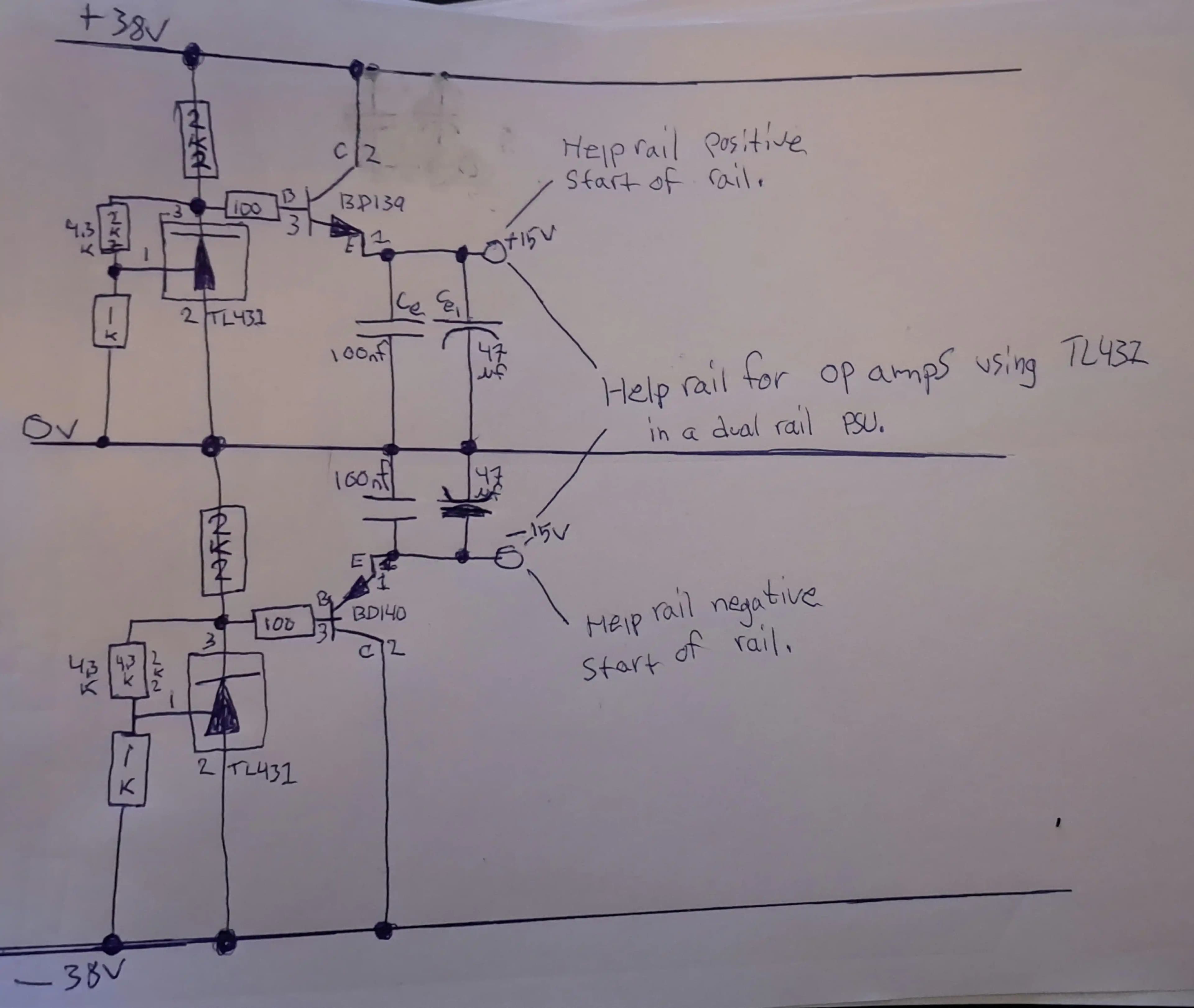 TL431 Referanslı ±15V Yardımcı Besleme Rayı Tasarımı ve Kritik Tasarım Unsurları