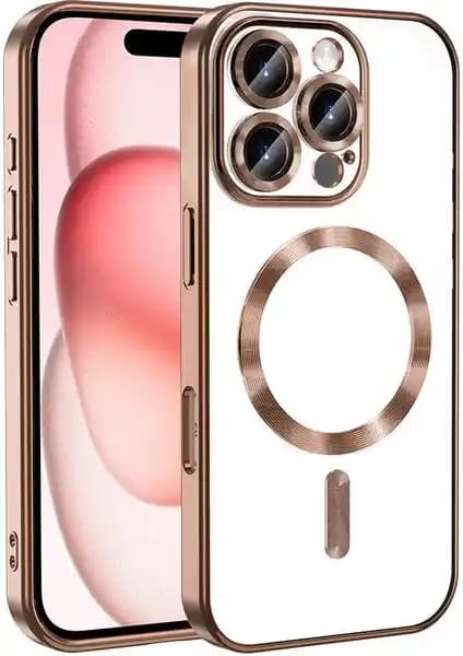 Apple iPhone 16 Pro Max için Şeffaf Silikon Kılıf Estetik ve Koruma Sağlar