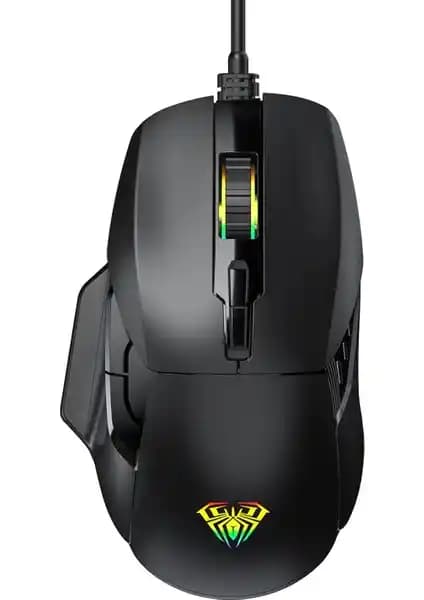 Aula F815 12800 DPI Rainbow RGB Makro Tuşlu Gaming Mouse Detaylı İnceleme