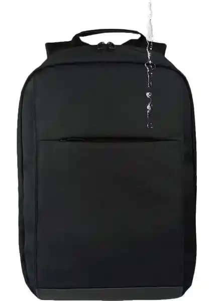 Beutel Weser Siyah Unisex Laptop Sırt Çantası 15.6-16.1 İnç için Dayanıklı ve Şık Tasarım