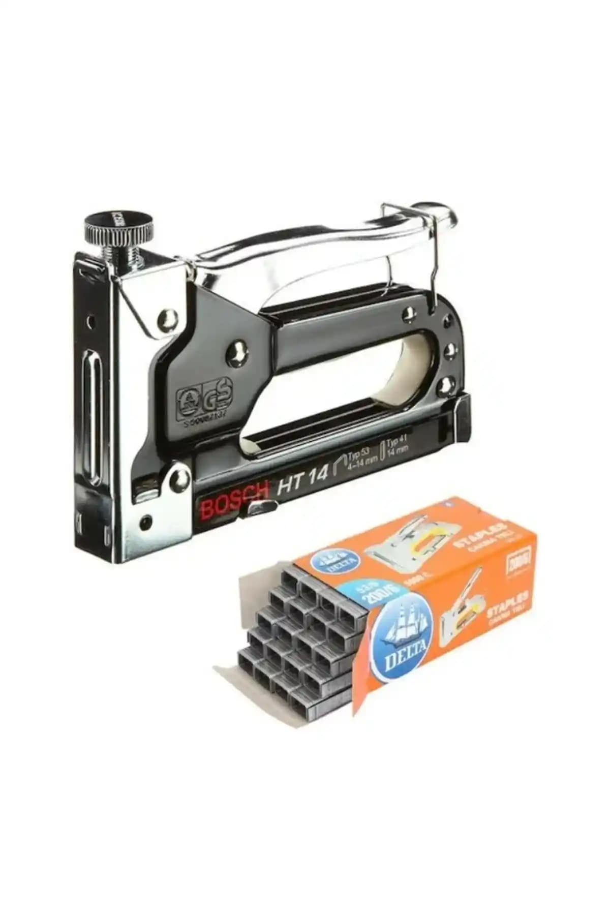 Bosch HT 14 El Zımbası ve Delta 200/6 Zımba Teli: Güçlü ve Kullanışlı Profesyonel Zımba Çözümü