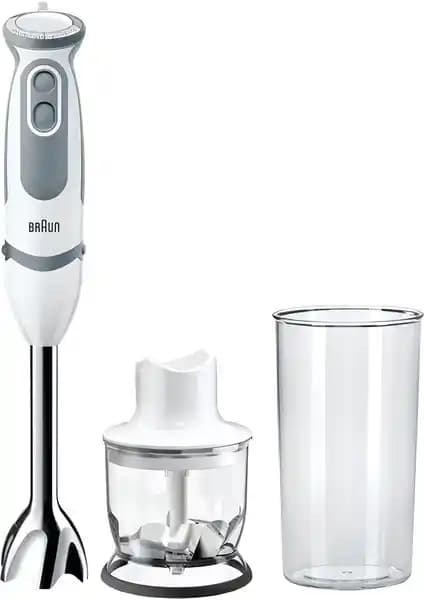 Braun El Tipi Blender 1000 W Güçlü Motor ve Çok Yönlü Fonksiyonlar ile Mutfakta Pratiklik