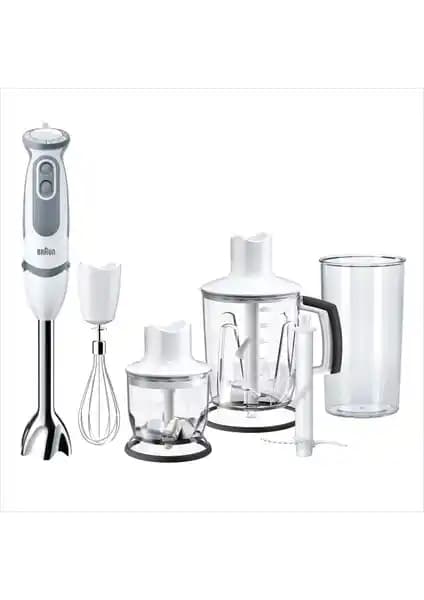 Braun MQ5245WH Multiquick 5 Vario El Blender Seti yüksek performans ve çok yönlülük sunar