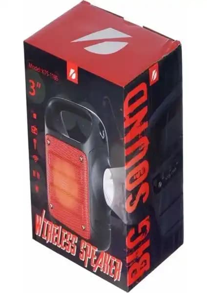 Brk Teknoloji KTS-1185 Bluetooth USB Fenerli Taşınabilir Hoparlör ve FM Radyo Özellikleri