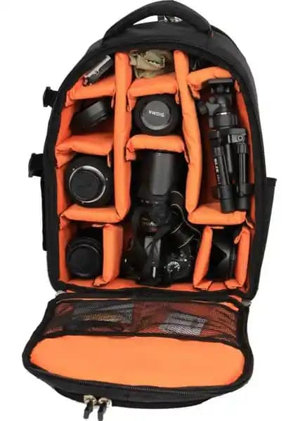 EYE Profesyonel Fotoğraf Makinesi Sırt Çantası - Su Geçirmez, Ergonomik ve Geniş İç Hacim