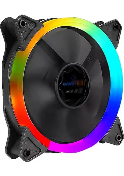 Gametech 7 Renk RAINBOW Sessiz Kasa Fanı İncelemesi ve Özellikleri