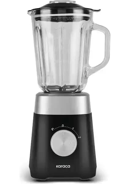Karaca Multiblend Smoothie Blender Siyah 1000W Güçlü ve Pratik Mutfak Aleti