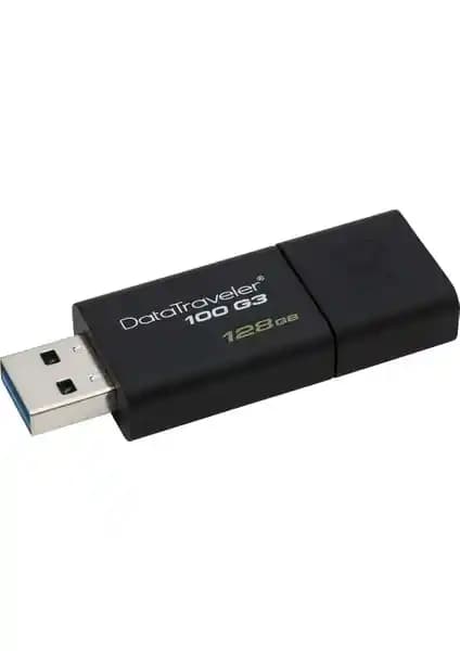 Kingston DataTraveler 100 G3 128GB USB Bellek: Güçlü ve Güvenilir Veri Depolama Çözümü