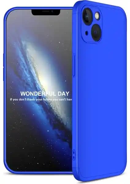 KNY Apple iPhone 13 3 Parça 360 Ays Kapak ile Güçlü ve Şık Koruma Çözümü