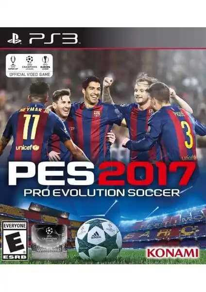 Konami PES 2017 Türkçe PS3 Futbol Oyunu: Gerçekçi Oynanış ve Yeniliklerle Dolu Deneyim