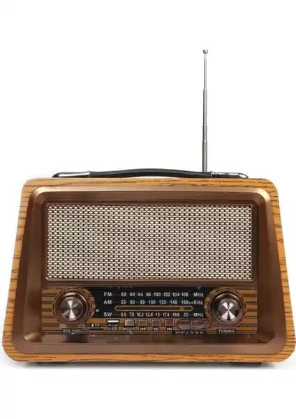 Nostaljik ve Fonksiyonel Ahşap Bluetooth Hoparlör ile Müzik Deneyiminizi Geliştirin