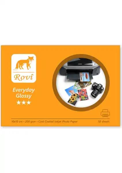 Rovi Everyday Parlak Fotoğraf Kağıdı: Günlük Baskılar İçin Yüksek Kaliteli ve Dayanıklı Çözüm