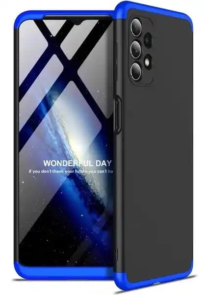 Samsung Galaxy A32 4G İçin Güçlü ve Şık 3 Parça 360 Ays Kapak Kılıfı