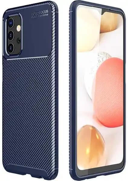 Samsung Galaxy A32 4G için Karbon Desenli Rugged Armor Kılıfı Koruma ve Şıklık Bir Arada