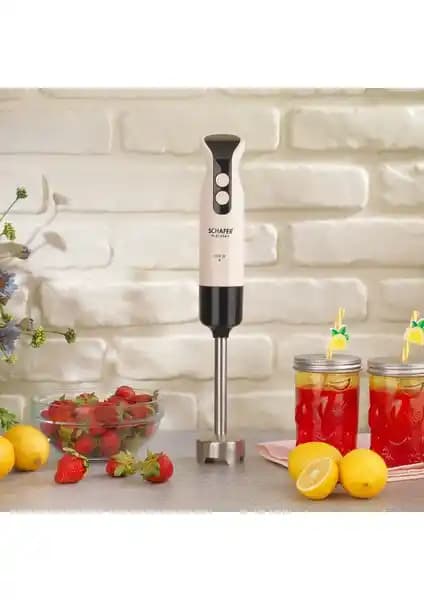 Schafer Meister Çubuk Blender-Krem: Güçlü Motor ve Pratik Kullanım Özellikleri