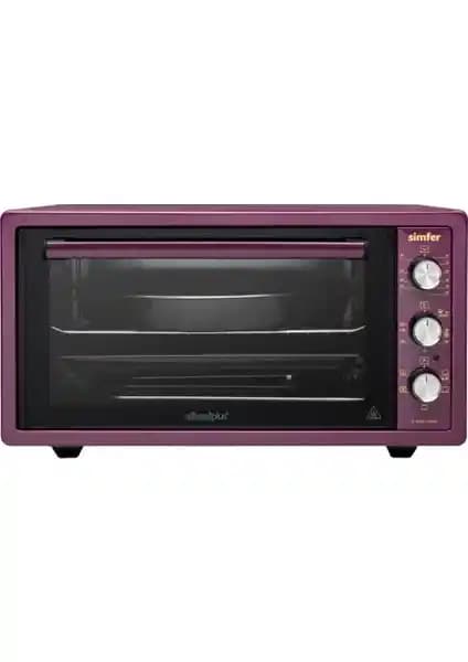 Simfer M4553 Turbolu Midi Fırın: Geniş İç Hacim ve Çok Fonksiyonlu Pişirme Özellikleri