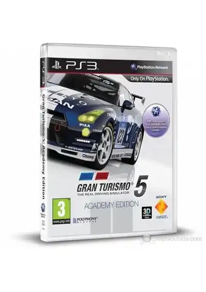 Sony Gran Turismo 5 Academy Edition Türkçe PS3 ile Gerçekçi Yarış Deneyimi