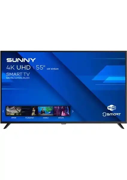 Sunny SN55UAL402 55 inç 4K Ultra HD Akıllı LED TV İncelemesi ve Özellikleri
