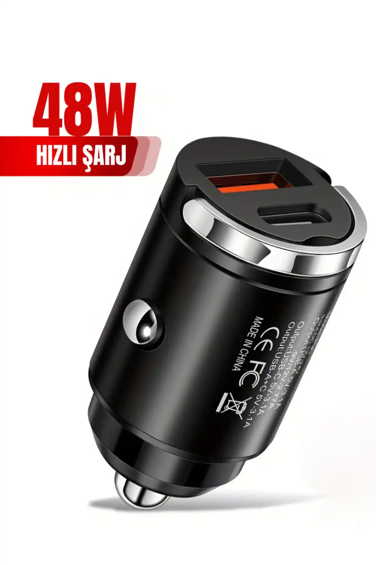 Tech&bello 48W Araç Şarj Aleti: Hızlı ve Güvenilir Çoklu Cihaz Şarj Çözümü