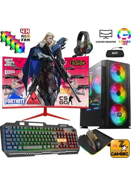 Zeiron Ironhide X80 Oyun Bilgisayarı: Güçlü Donanım ve Şık Tasarım Özellikleri