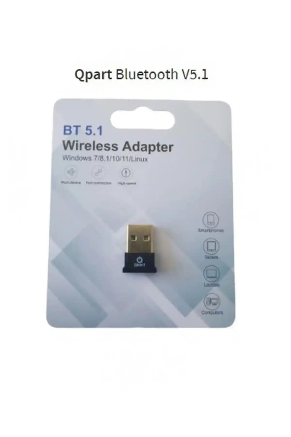 3D Qpart 5.1 USB Bluetooth Adaptör: Yüksek Performans ve Şık Tasarım Özellikleri