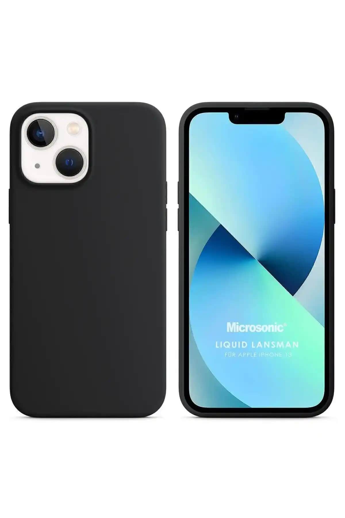 Anatolia Teknoloji'nin iPhone 13 Uyumlu Kadife İç Dokulu Kamera Korumalı Kılıfı