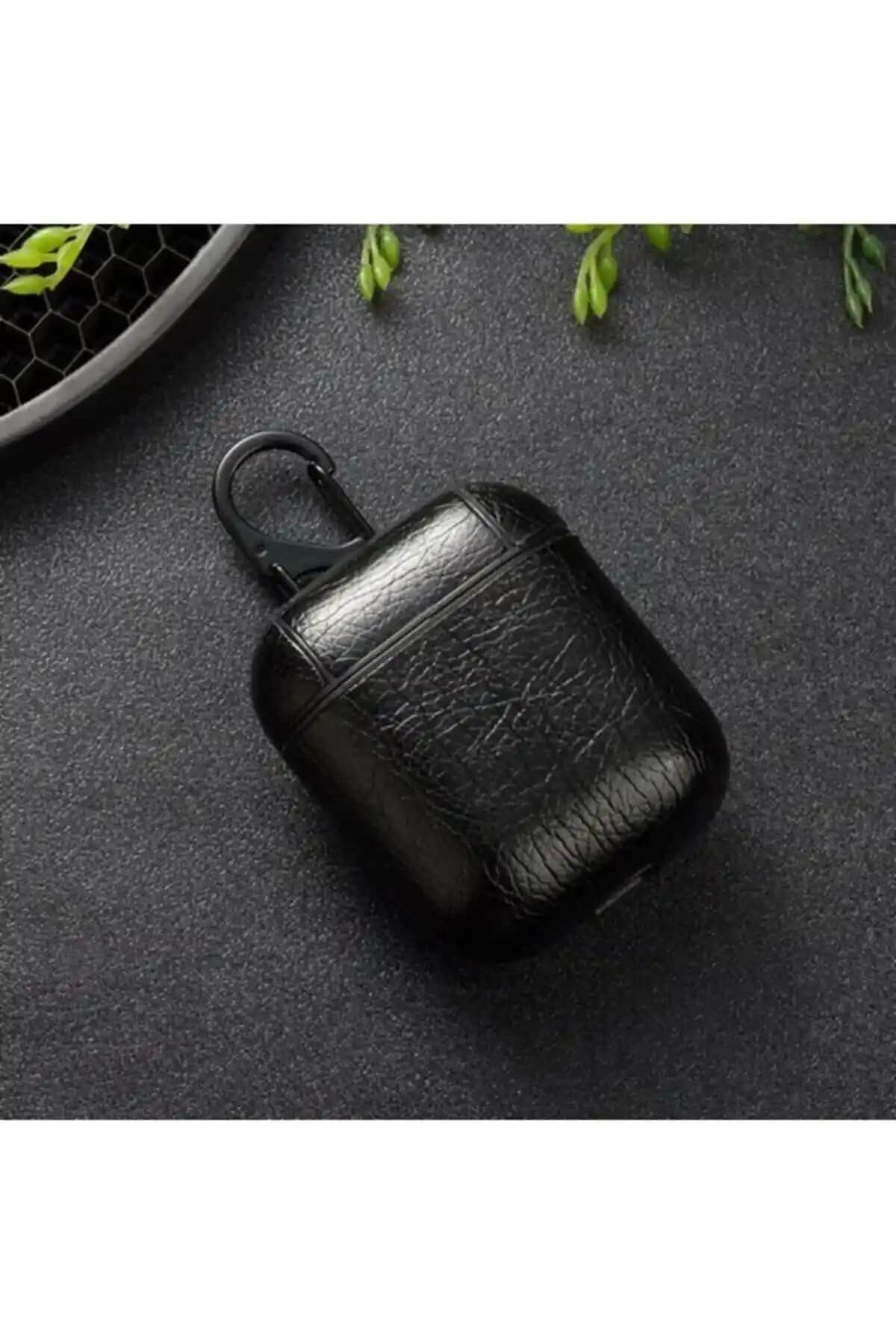 Apple AirPods 2. Nesil için Gritty deri kılıfı şık ve koruyucu tasarım özellikleri