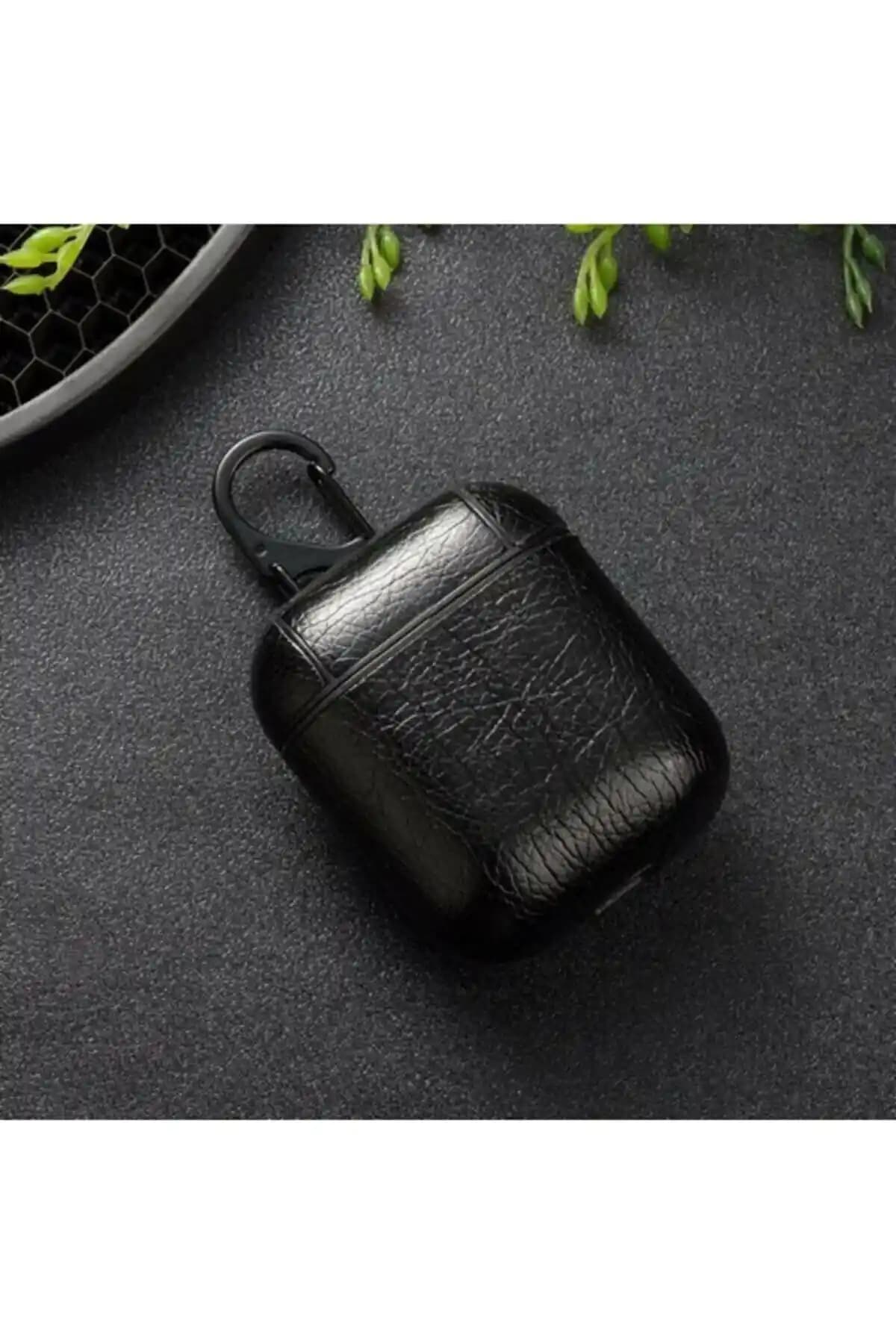 Apple AirPods 2. Nesil için Gritty deri kılıfı şık ve koruyucu tasarım özellikleri