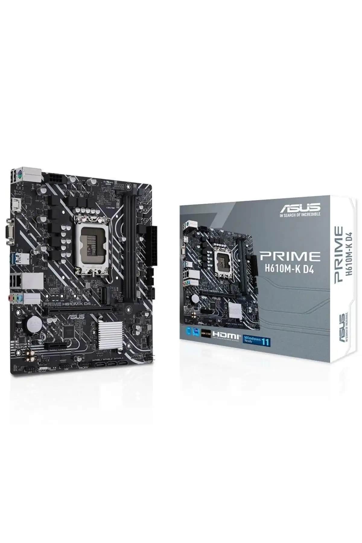 ASUS Prime H610m-k D4 Anakart: Yüksek Performans ve Genişleme Seçenekleri Sunan Micro ATX Anakart