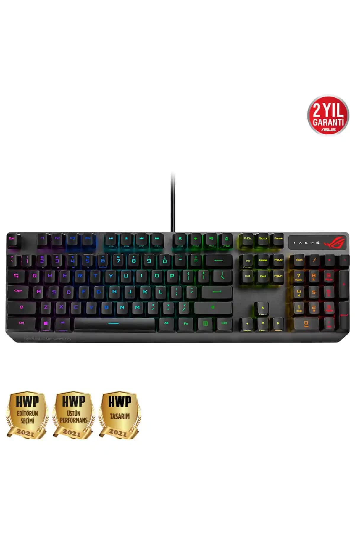 ASUS ROG Strix Scope RX: Profesyonel Oyun ve Yazım Deneyimi Sunan Mekanik Klavye