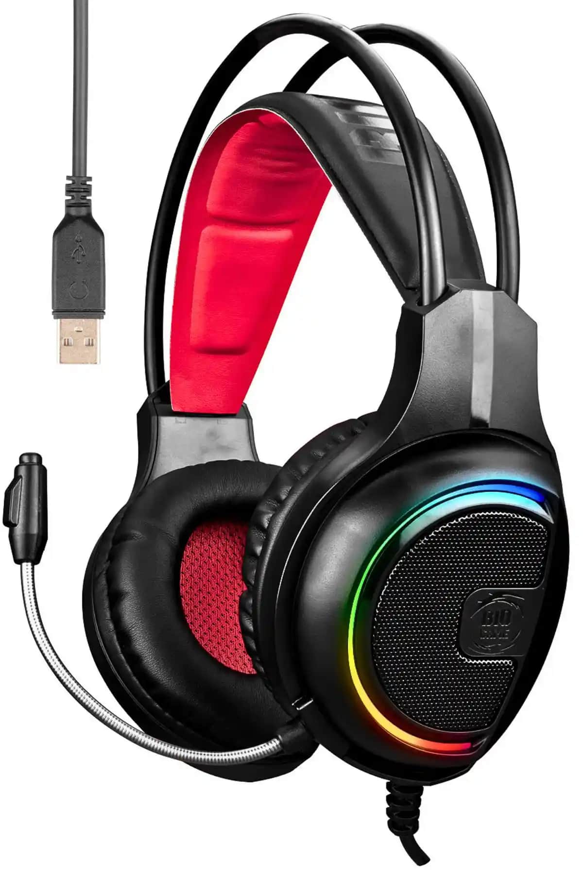 Biogame Ranger 7.1 USB RGB LED Mikrofonlu Oyuncu Kulaklığı: Yüksek Ses Kalitesi ve Konfor