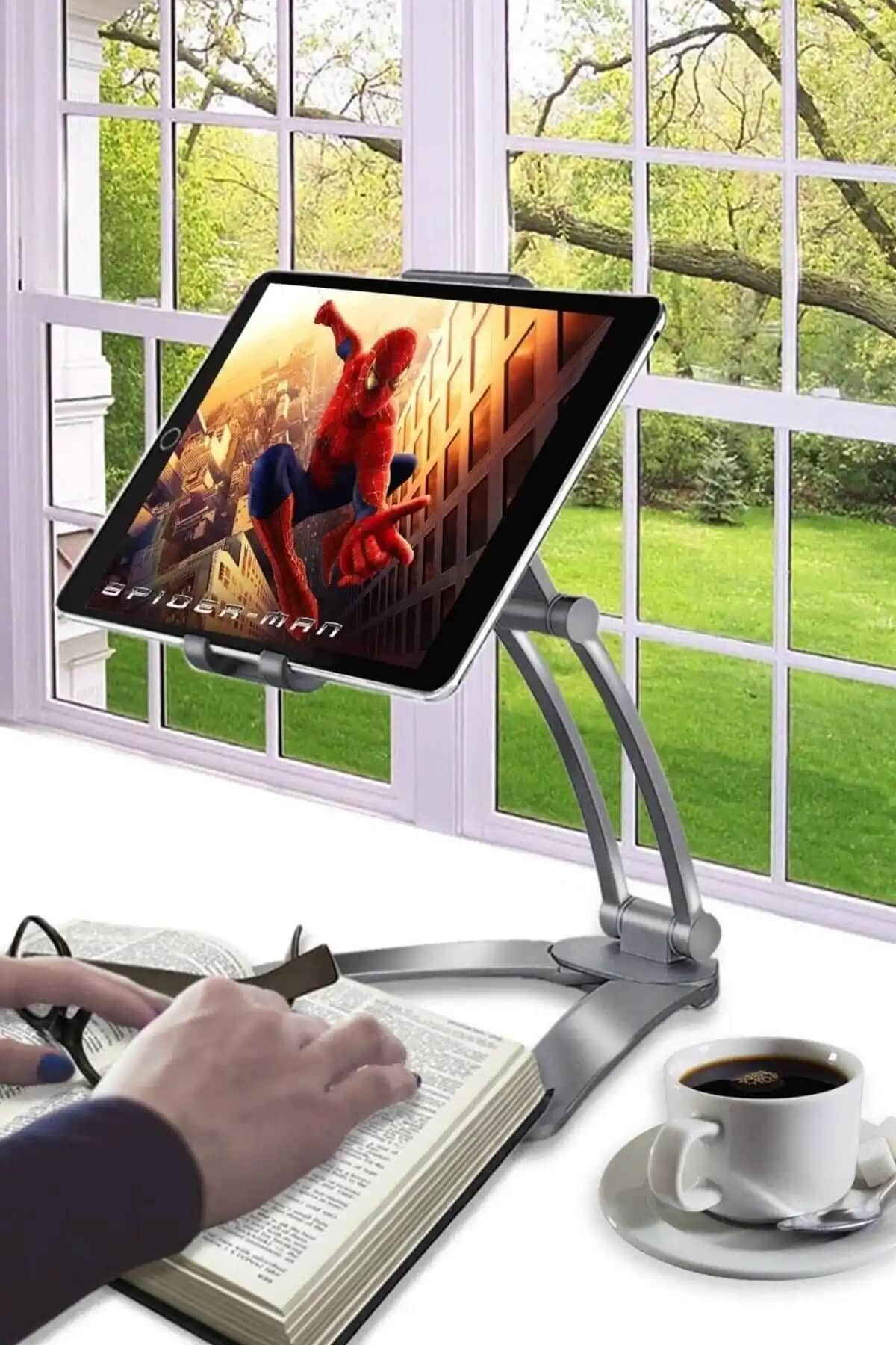 Buffer 360 Derece Dönebilen Mutfak ve Ofis Telefon Tablet Tutucu Ürün Özellikleri