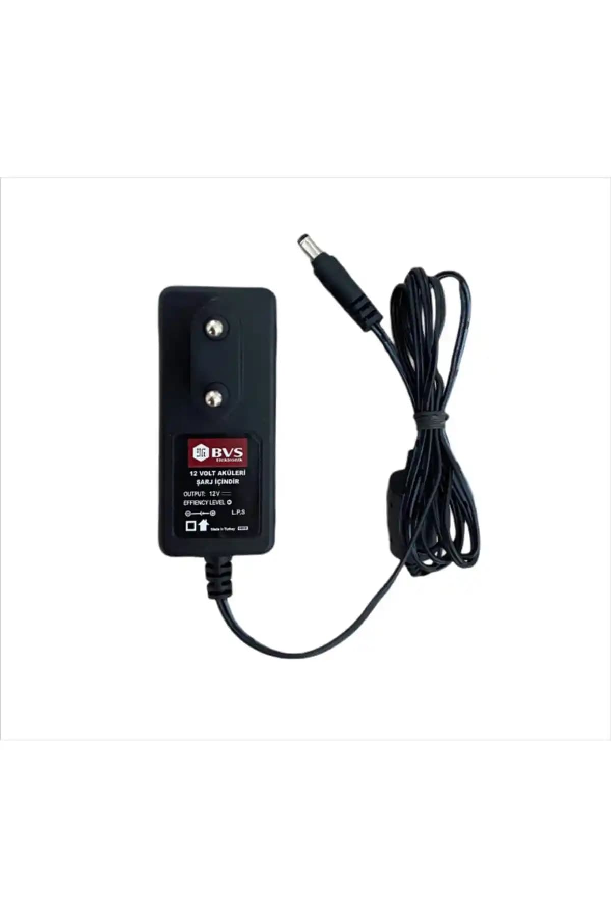 Bvs Elektronik 12 Volt Akü Şarj Cihazı Adaptörü Güvenilir ve Yüksek Performanslı