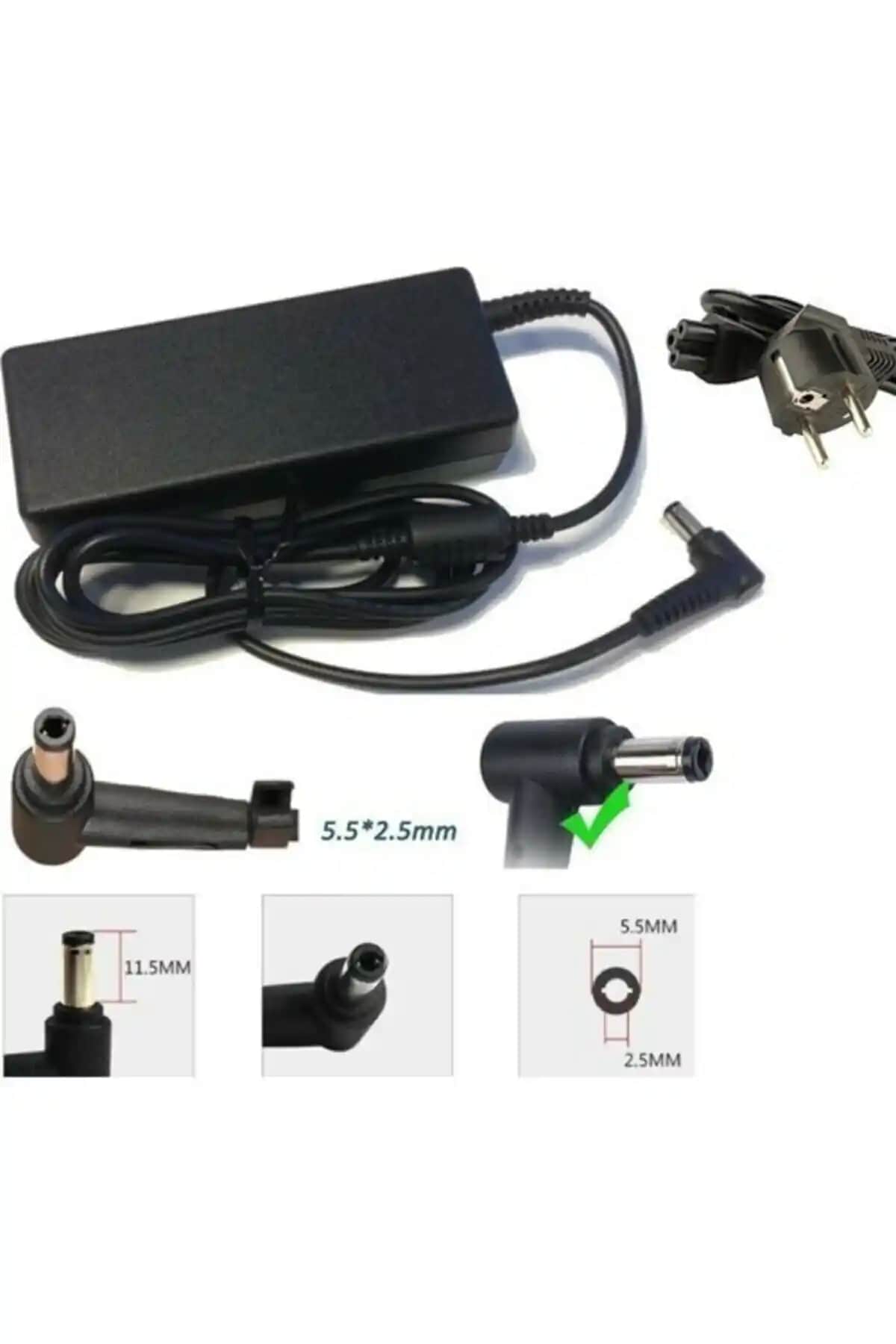 Casper Qcell QBA-001 Nirvana NB 15.6 inç Laptop Şarj Cihazı Güç ve Güvenilirlik Sunar