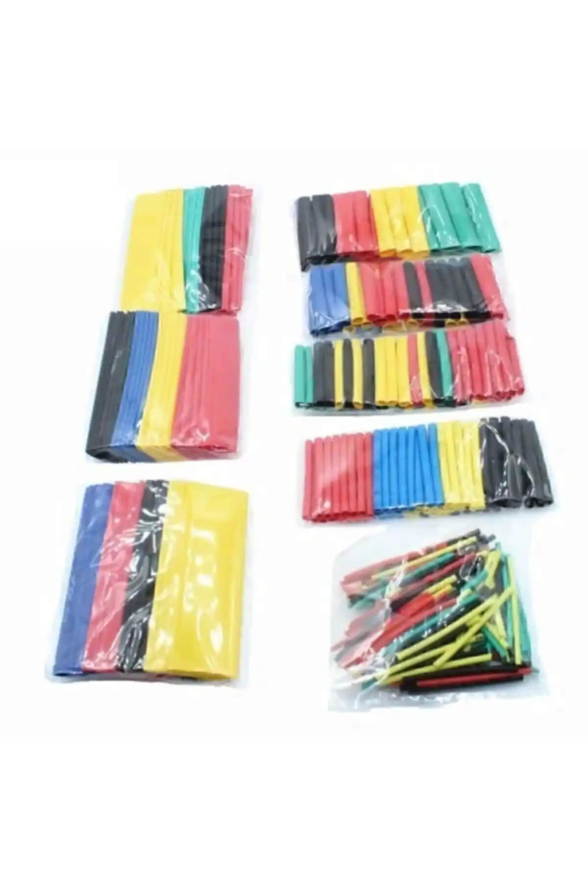 Çeşitli Boyut ve Renklerde 164 Parça Makaron Kablo Koruyucu Seti İncelemesi