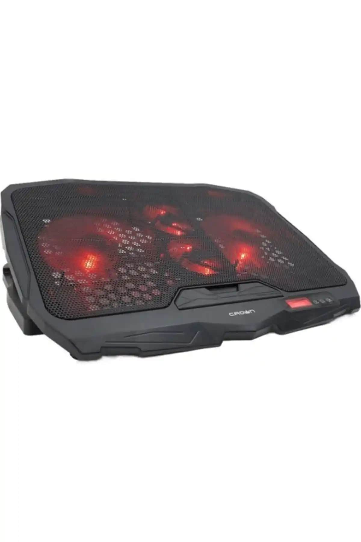 Crown Micro 4 Fanlı Notebook Soğutucu: Yüksek Performans ve Estetik Tasarım