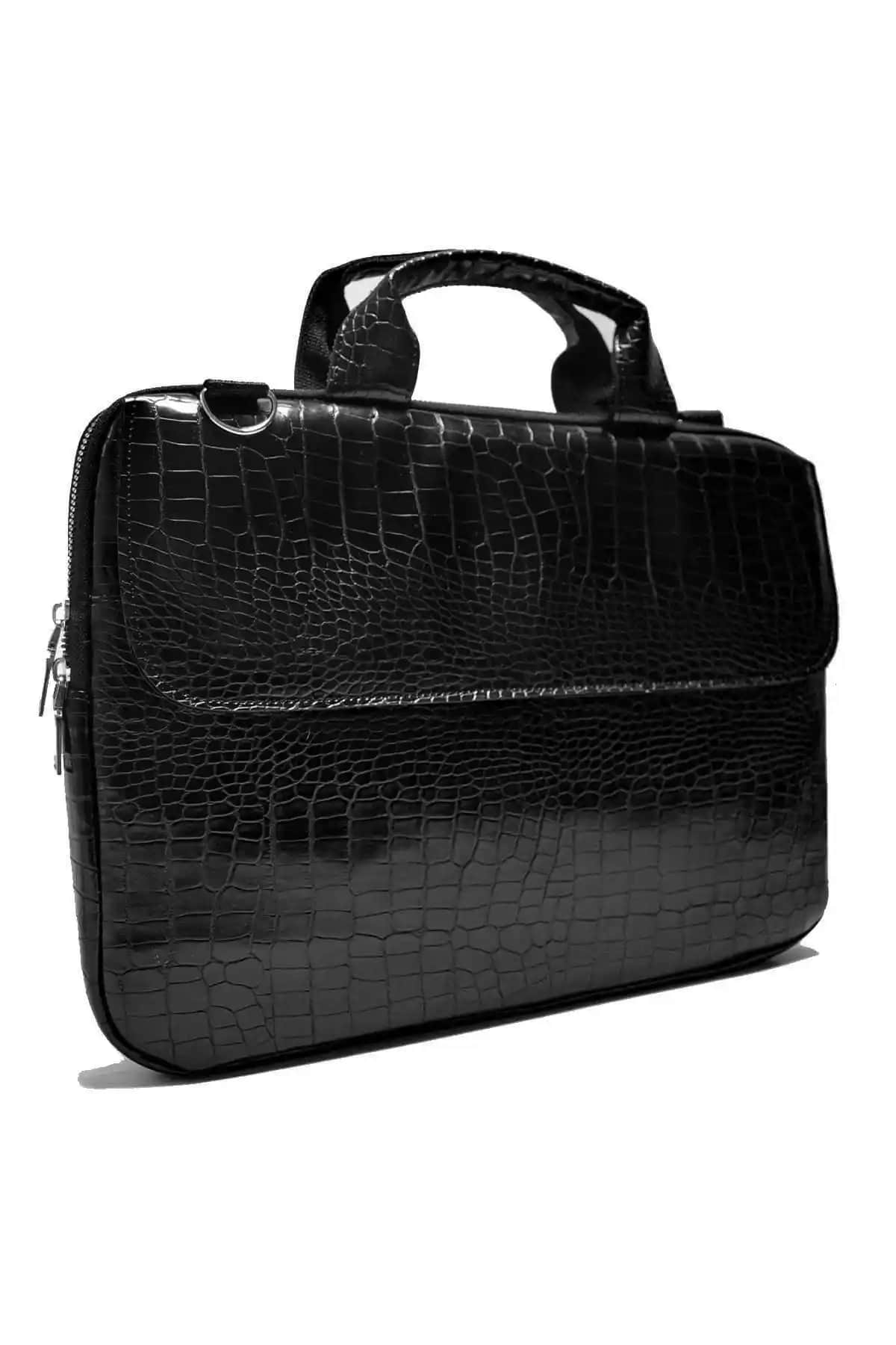 D'VERS Kroko ve Business Laptop Çantası Karşılaştırması Hangi Model Daha Uygun