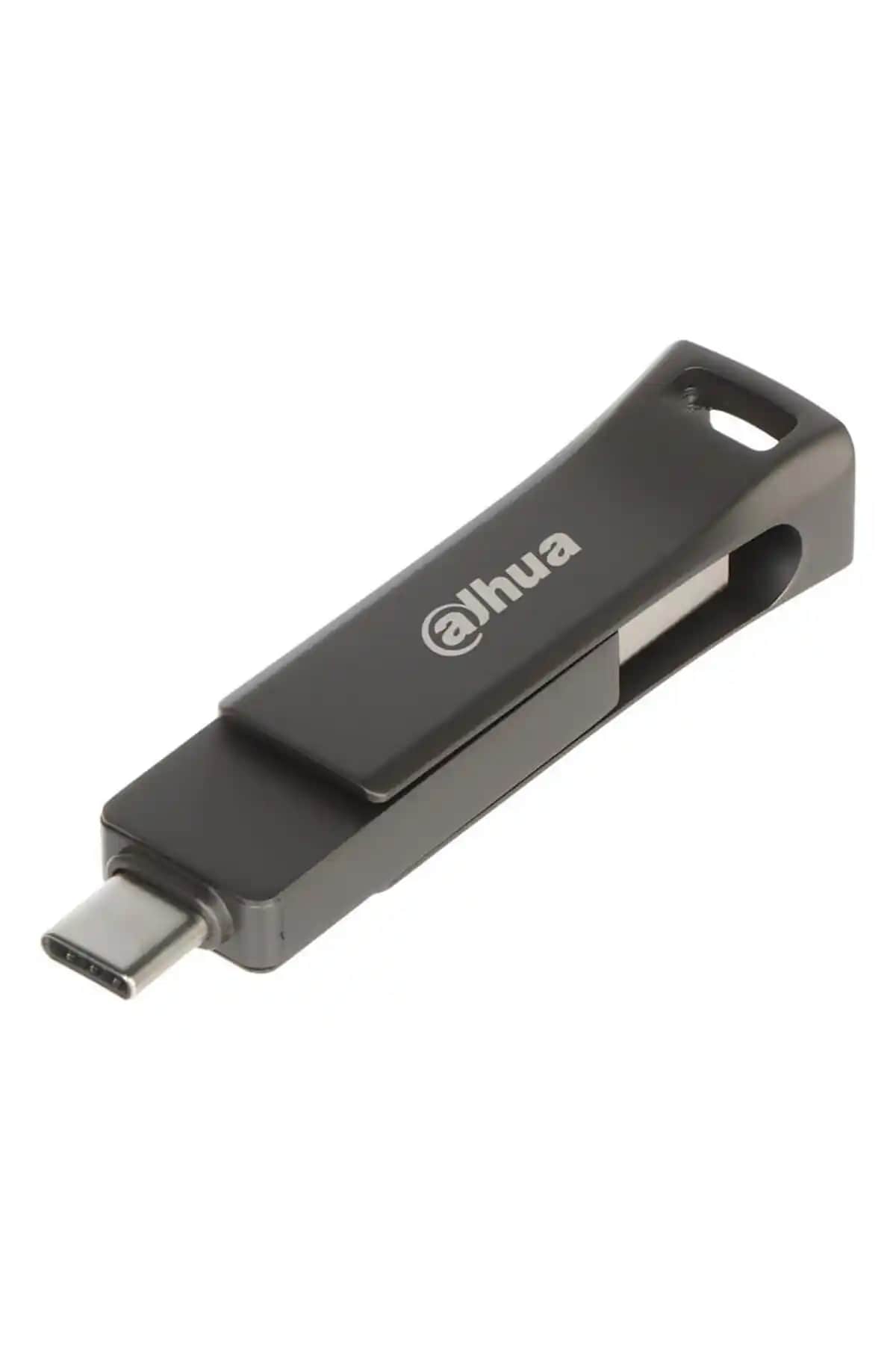 Dahua 128GB OTG USB 3.2 Metal Bellek P629 Titan Gri Güçlü ve Şık Veri Depolama Çözümü