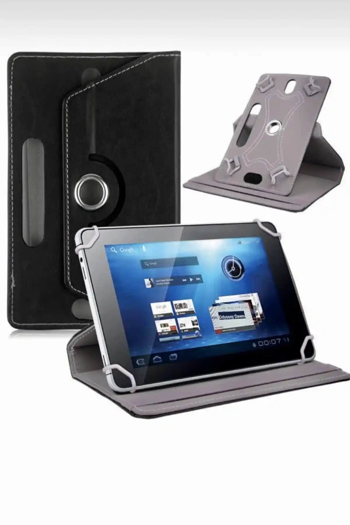 Delux Case Vorcom SX Pro 10.1 inç tablet deri kılıfı şıklık ve koruma sağlar