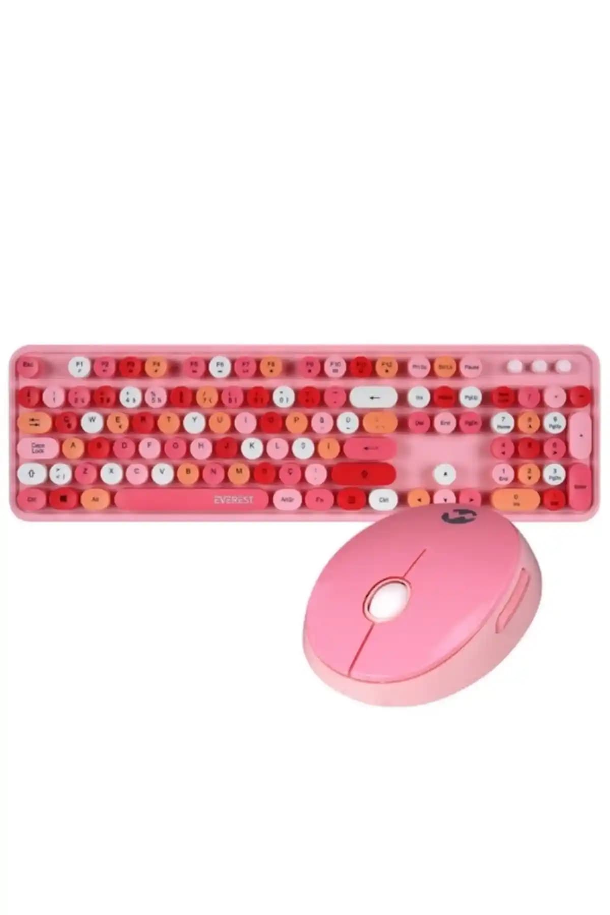 Everest KM-6282 ve KM-6284 Kablosuz Klavye ve Mouse Setleri Karşılaştırması