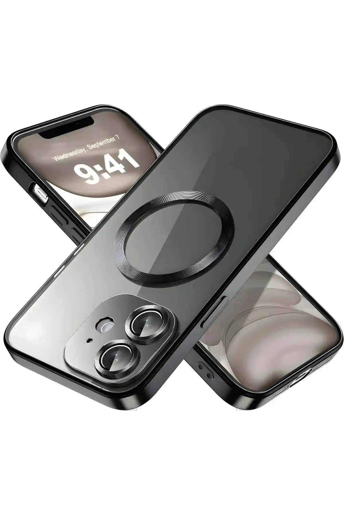 Fibaks iPhone 11 Uyumlu Şeffaf ve Renkli Silikon Kılıf ile Şıklık ve Koruma Sağlayın