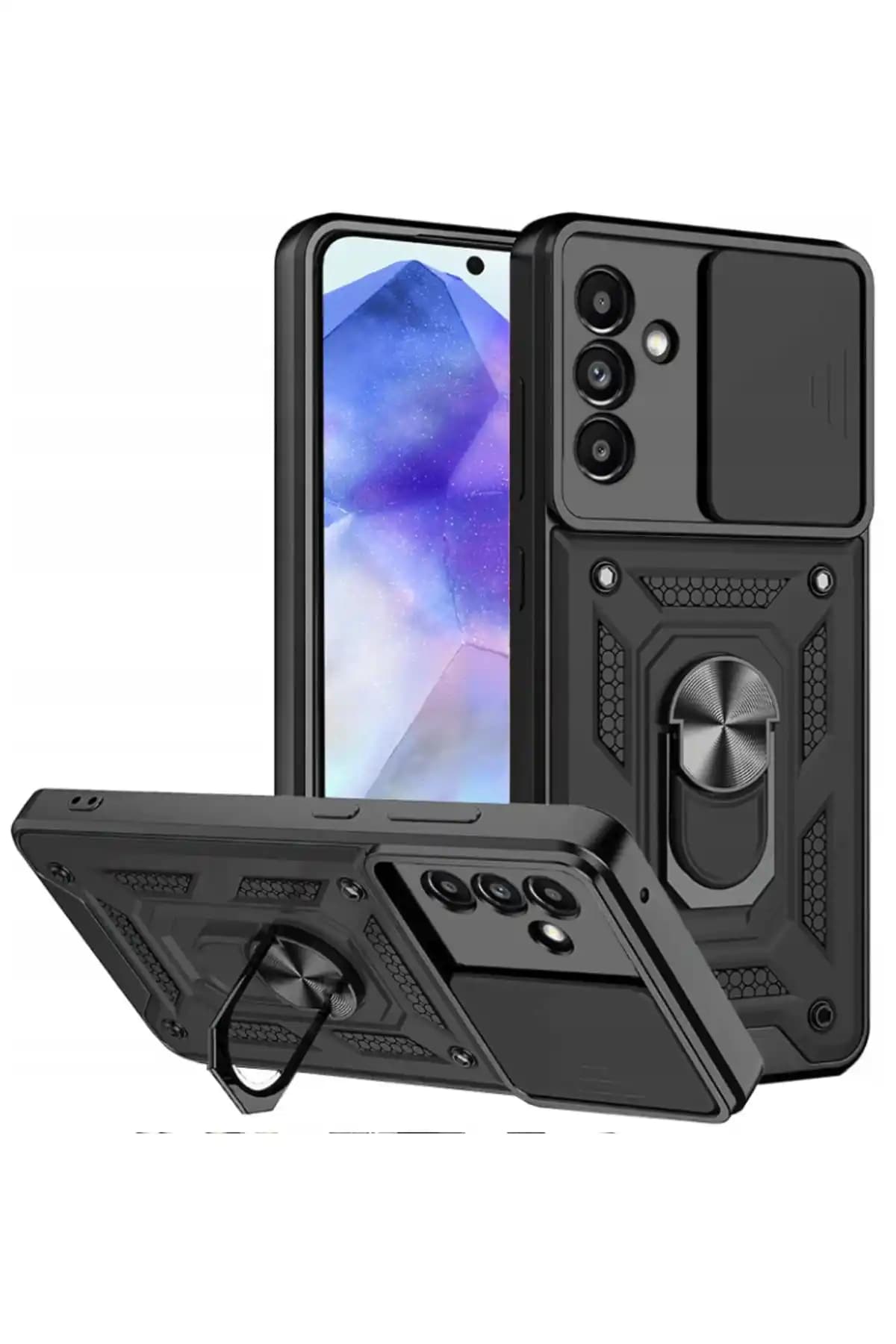 Fibaks Samsung Galaxy A55 Kılıfı: Güçlü Koruma ve Çok Fonksiyonlu Tasarım