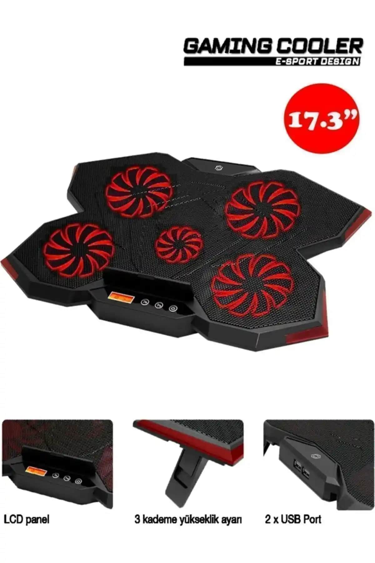 Frisby FNC-5255B GP5 E-Sport Notebook Soğutucu Performans ve Tasarım Özellikleri