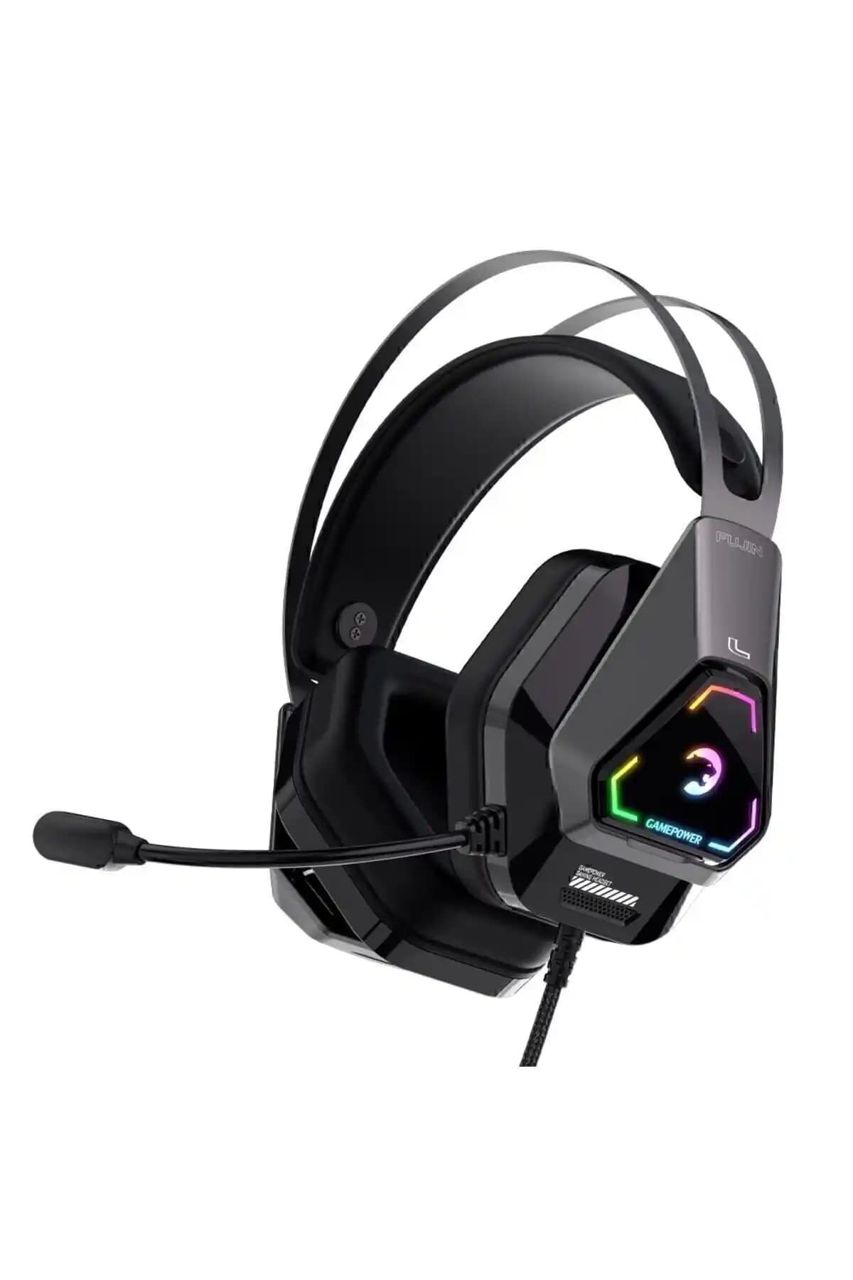 Gamepower Fujin 7.1 Siyah Surround RGB Gaming Kulaklık - Konforlu ve Yüksek Performanslı Oyun Ekipmanı
