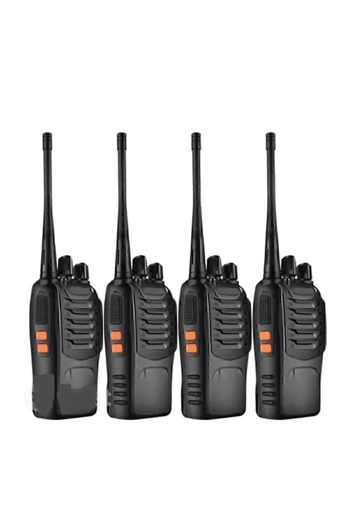 Genel Markalar 4 Adet PMR El Telsizi Kulaklık Hediyeli Güncel Kullanım Alanları